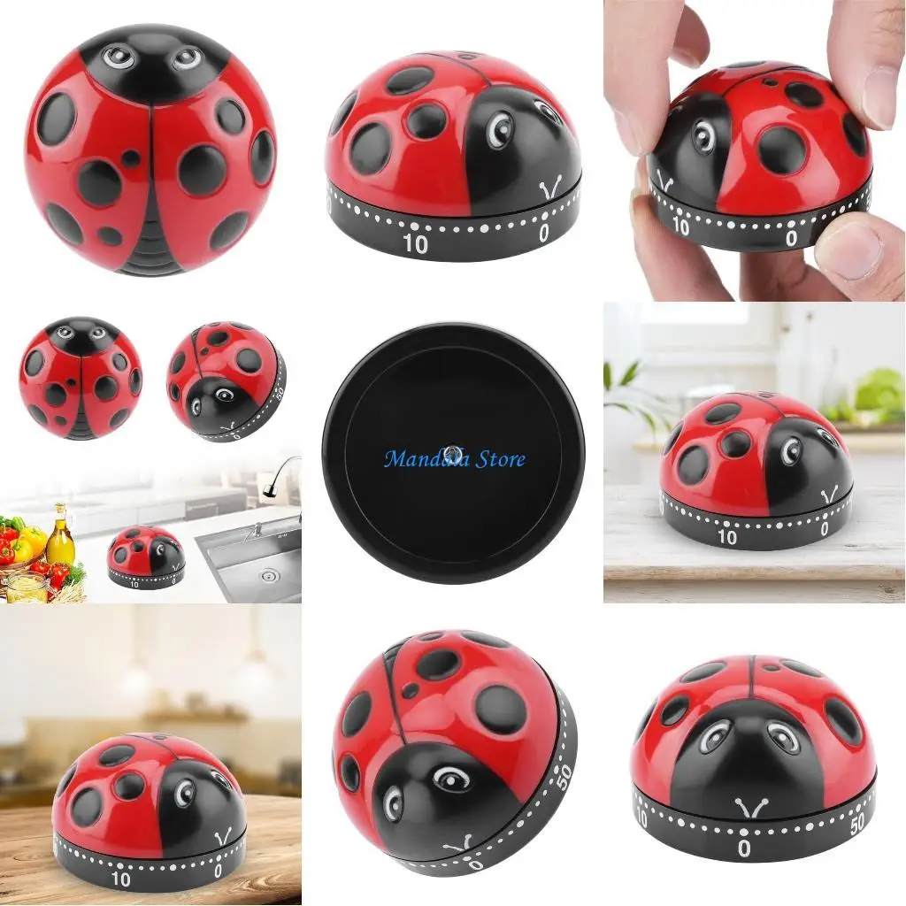 

U2JC Kitchen Timer Countdown Reminder Mechanical Timer Kitchen Accessories