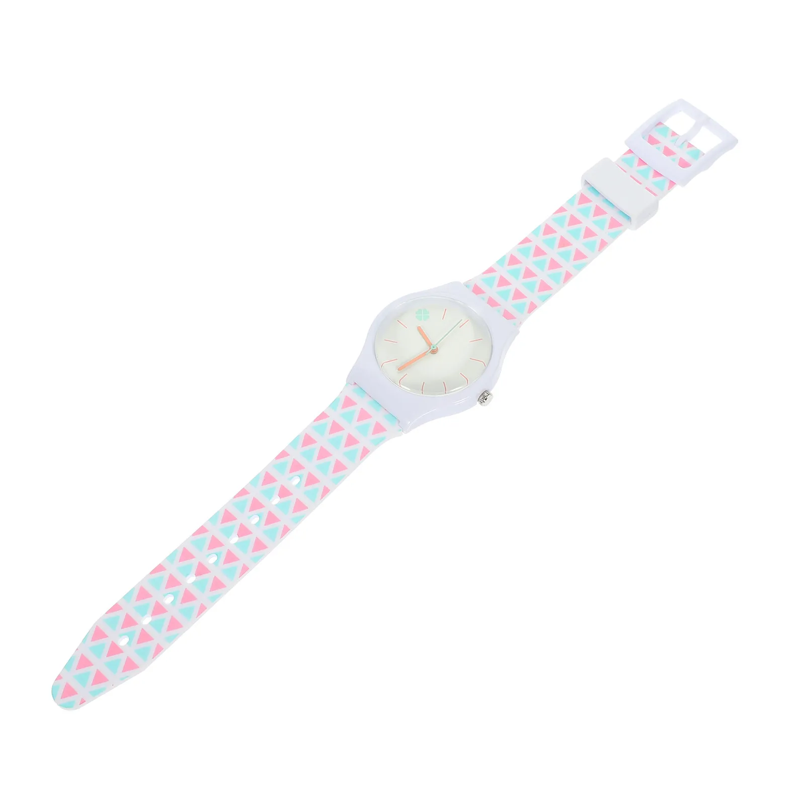 Waterproof Quartz Watch Delicate Decorative Dial Breathable Strap Elegant Simple Design for Daily Wear Dating Party School