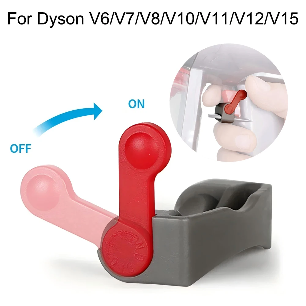 

Trigger Lock for Dyson V6 V7 V8 V10 V11 V12 V15 Handheld Vacuum Cleaner Switch Lock Spare Part Power Button Lock Accessories.