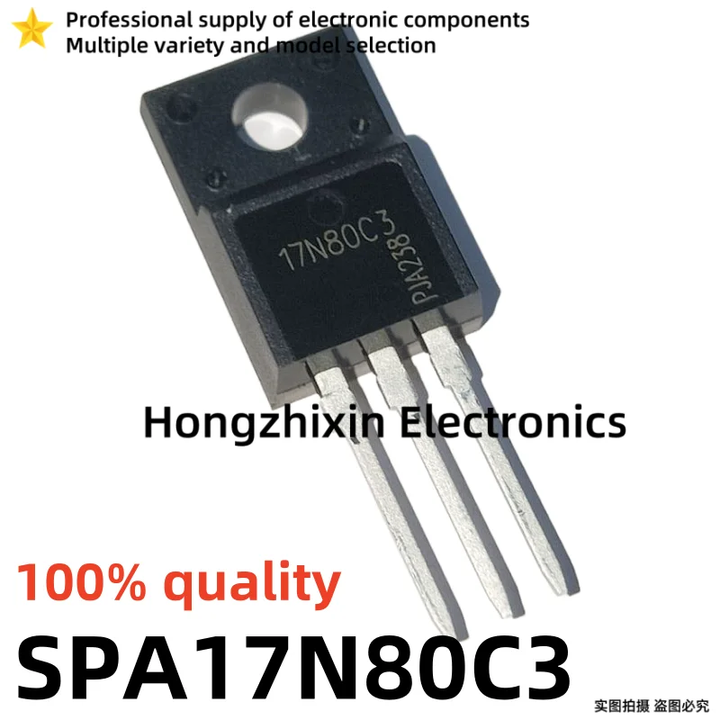 10PCS NEW SPA02N80C3 02N80C3 SPA04N80C3 04N80C3 SPA06N80C3 06N80C3 SPA11N80C3 11N80C3 SPA17N80C3 17N80C3 TO-220F MOSFET