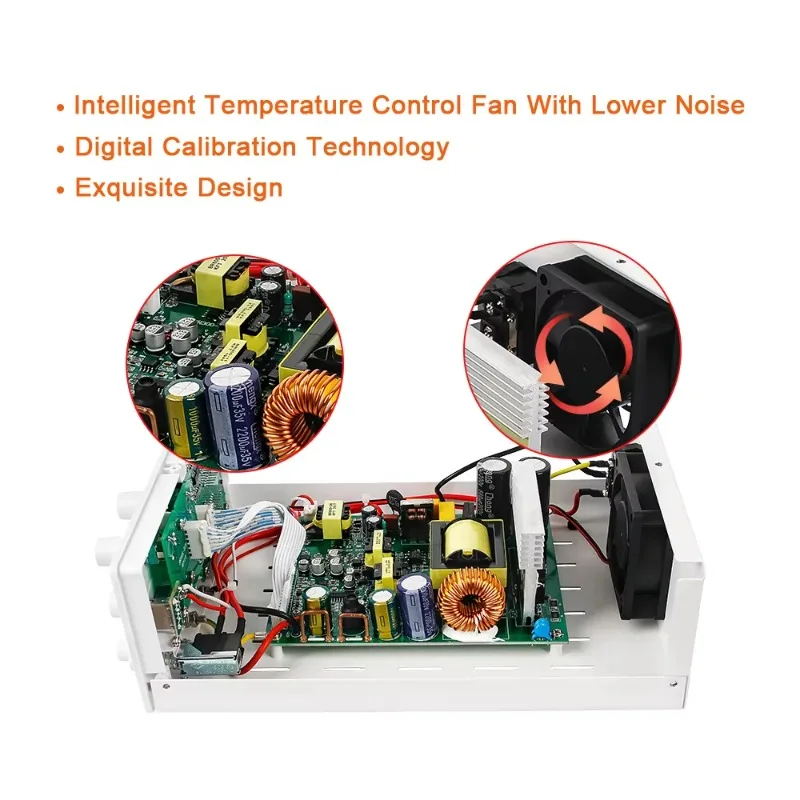 تصميم جديد POWER SPS-W3010 أبيض 30 فولت 10A خفيف الوزن ينظم مختبر مقعد متغير تيار مستمر قابل للتعديل تحويل التيار الكهربائي