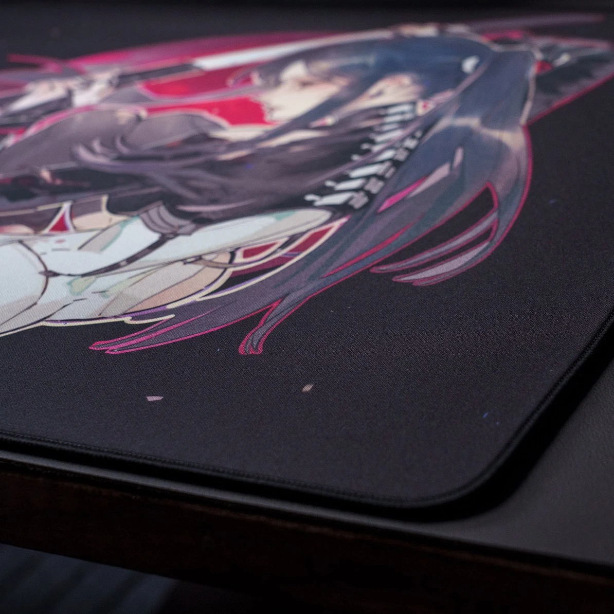 Imagem -02 - Growl Shadow Fine Faces Game Mouse Pad Superfície Lisa Neutra Smooth Esports 490x420x3 mm