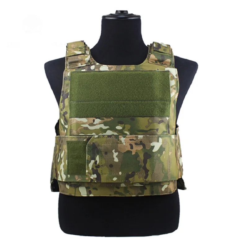 High Quality Tactical Army Vest Down Body Armor Plate Tactical Airsoft Carrier Vest CP Camo Hunting Police Combat Cs Clothes