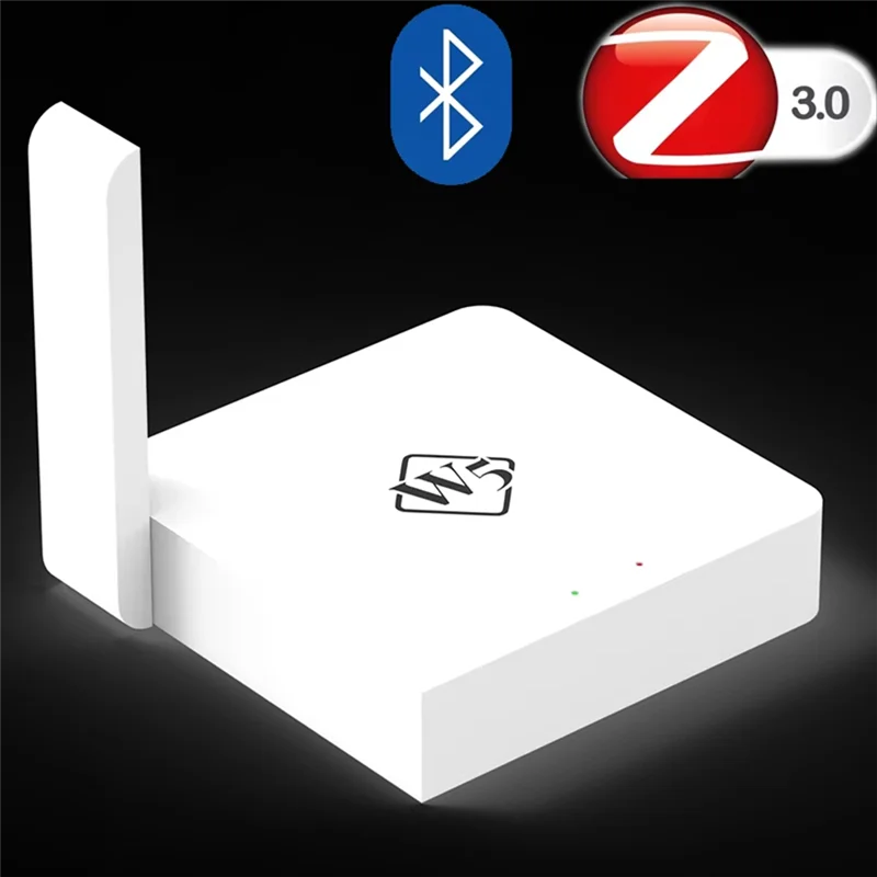 【Быстрая доставка】Новый беспроводной шлюз W5 Tuya Zigbee + Bluetooth-концентратор, многорежимная расширенная версия, может доступть 128 + дополнительные устройства