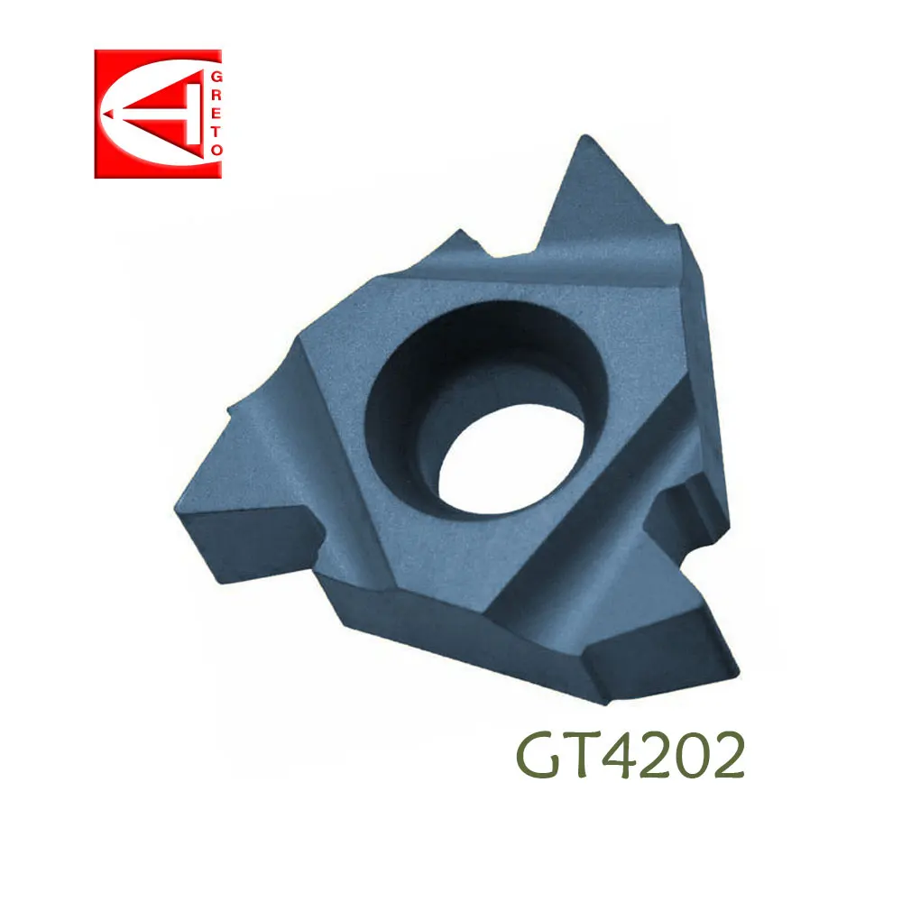 

GRETO 22NR5UN 22NR6UN 22NR7UN GT4201 GT4202 Threading Tool Cnc Cutter Carbide Inserts Cutting Turning 22NR 22NR6 UN 22 NR7UN