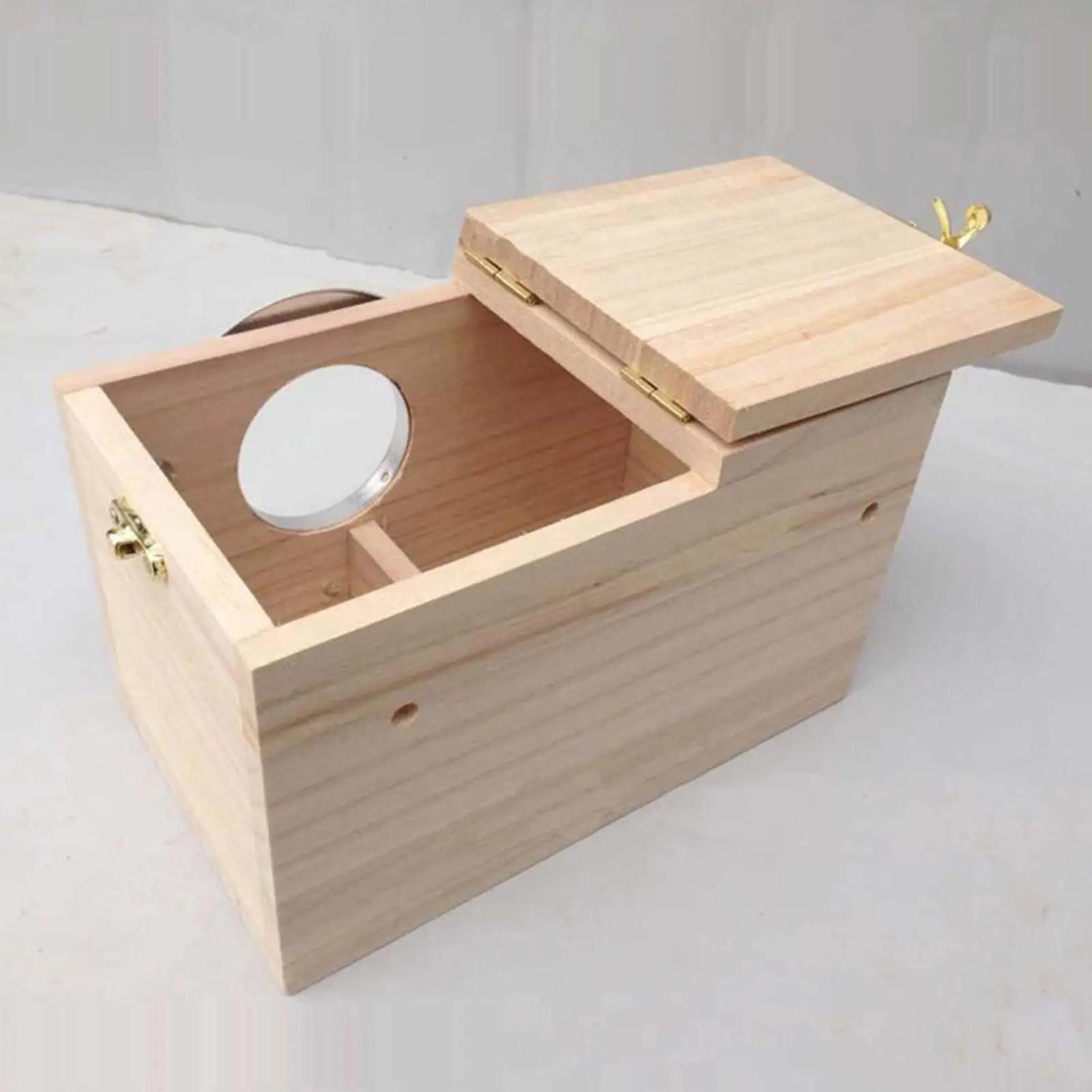 Breeding Box Wooden Gifts Parrots Mating House for Budgie Cockatiel Parakeet