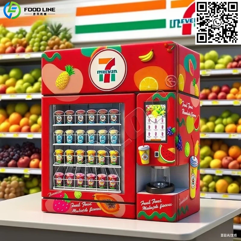 Mesin Penjual Otomatis Smoothi - Commercial Vending Machine ulasan dan harga