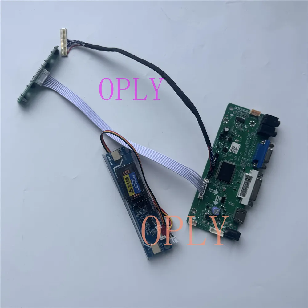Kit for M150XN07 V2/V9/V1/V3/V5 LCD 1024x768 DIY Panel 20pin 2 Lamps Audio Driver HDMI+DVI+VGA Controller Board Display Screen