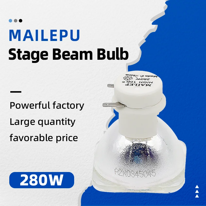 Hot 10R 280W Beam Lamp Bulb with 280w Ballast Power Supply for R10 MSD Platinum Stage Light