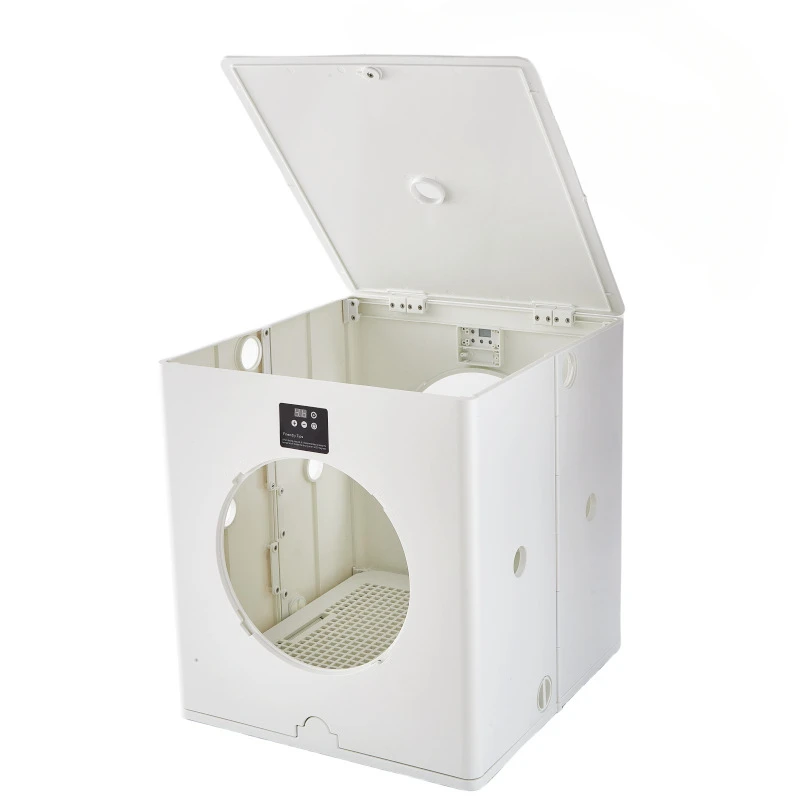 Foldable Smart Pet Drying Box Puppy Assembly