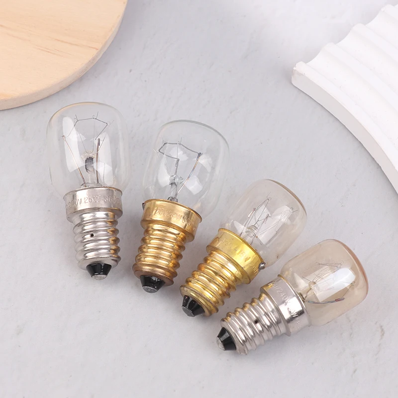 

High Temperature Bulb 120/220V 15W 25W E14 300 Degree T22 Microwave Oven Light Bulbs Steamer Lamp Bulbs Salt Light Bulb