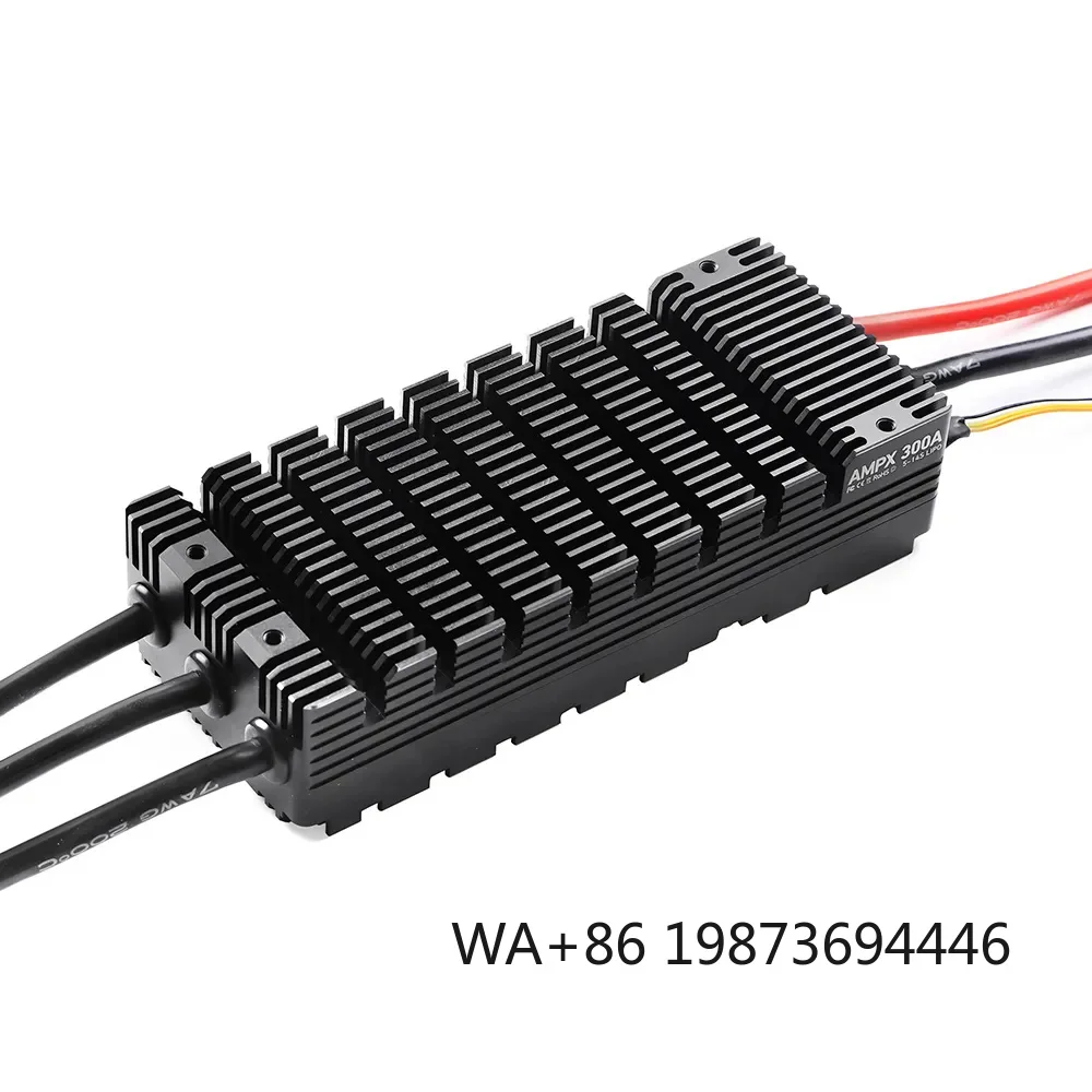 

AMPX 300A 5-14S ESC Electric Speed Controller Regulator for VTOL Airplane Multirotor