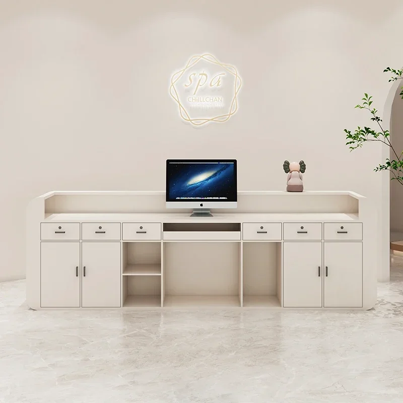 

Стойки регистрации кассира, барный магазин, стойка регистрации, салон красоты, современная мебельная стойка Mostrador Recepcion