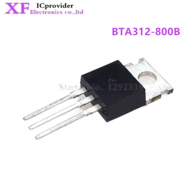 10pcs BTA312-800B  800V 12A TO-220