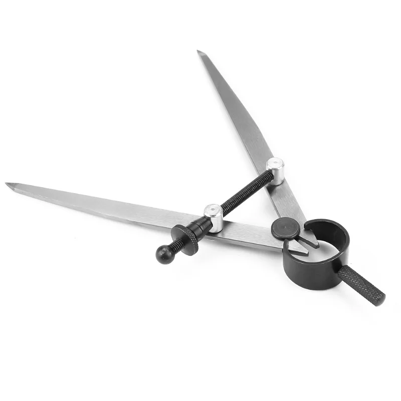 100mm 가죽 디바이더 스프링 회전식 가죽공예 컴퍼스 DIY 재봉 도구