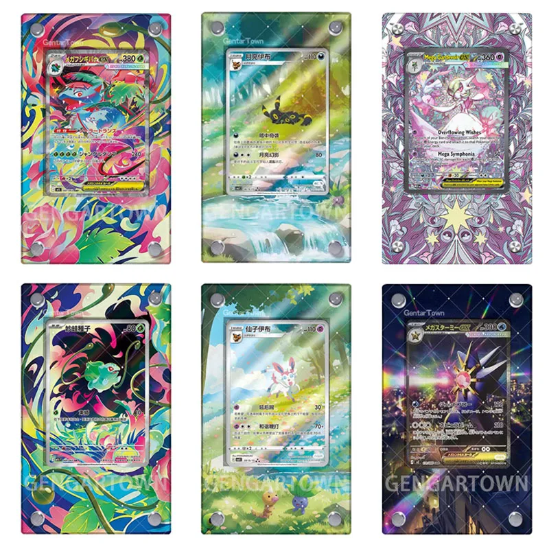 suporte-de-exibicao-de-cartas-pocket-monster-colecao-de-cartas-de-anime-zekrom-bulbasaur-botan-monkey-d-luffy-presentes-diy