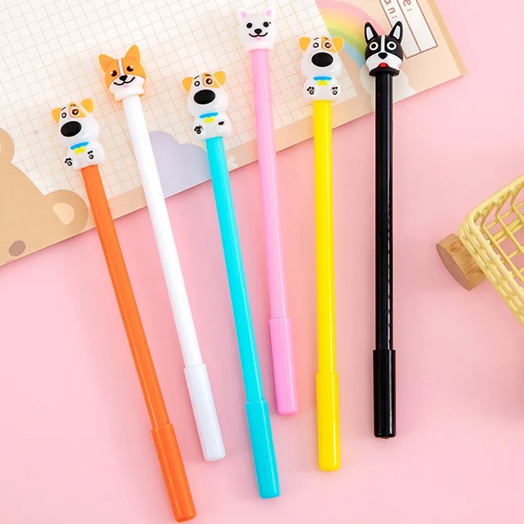 

Оптовая продажа, гелевые ручки 0,5 мм, черные чернила, студенческие ручки для письма, милые канцелярские принадлежности, офисная бизнес-ручка для подписи, шариковая рекламная ручка