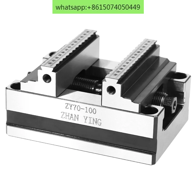 

four-axis five-axis turntable fixture self-centering CNC vice numerical control machining center concentric flat pliers 345 inch