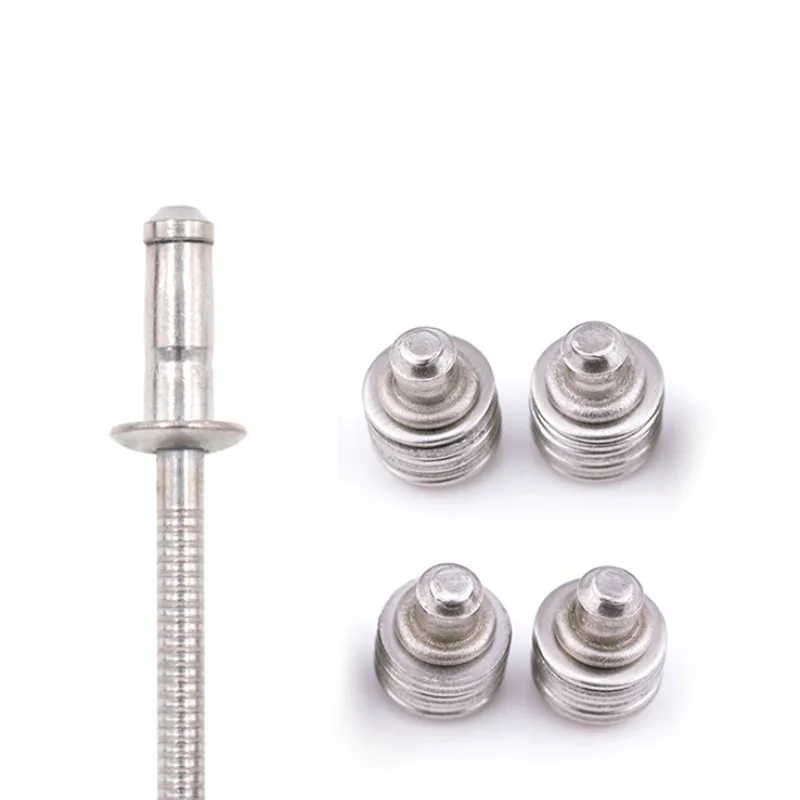 M3.2 M4 M4.8 High Strength Stainless Steel Blind Rivet Breakstem Fasteners With Excellent Bulbing Tail Formation