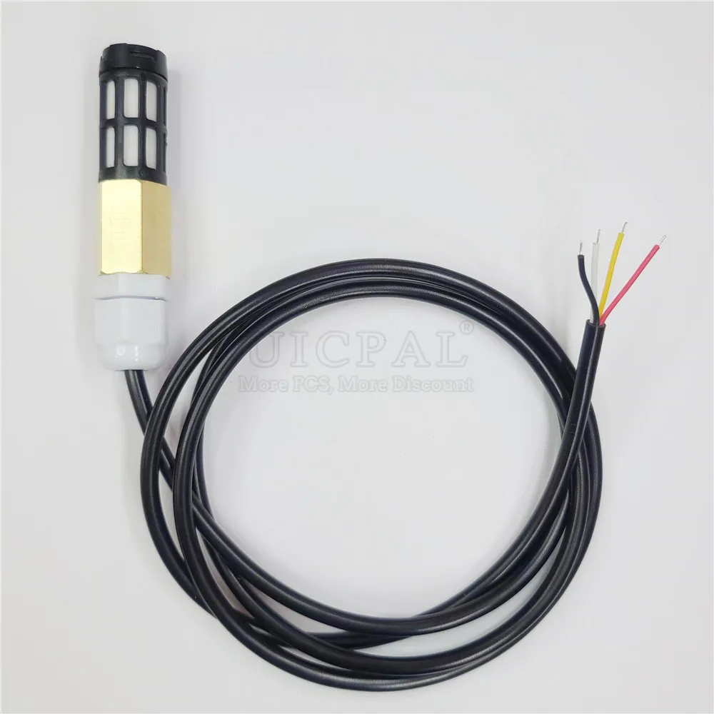 Temperature Humidity Sensor Module Probe Cable Waterproof Digital Capacitance Sensors 1M I2C Output SHT40 SHT30 SHT20 SHTC3