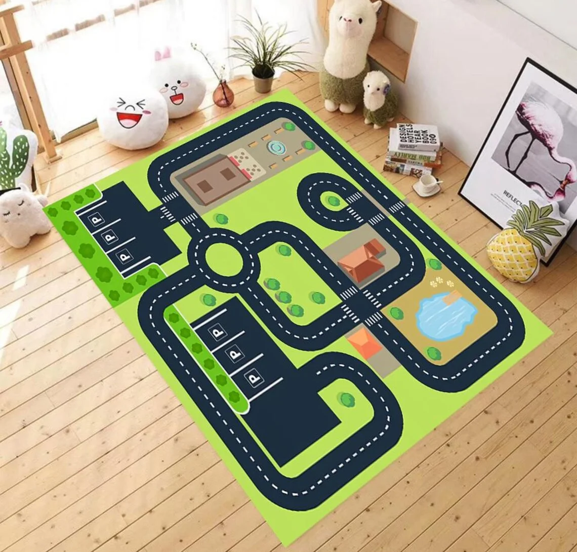 Cartoon City Road Map Print Ki - Commercial Road Printing review and price