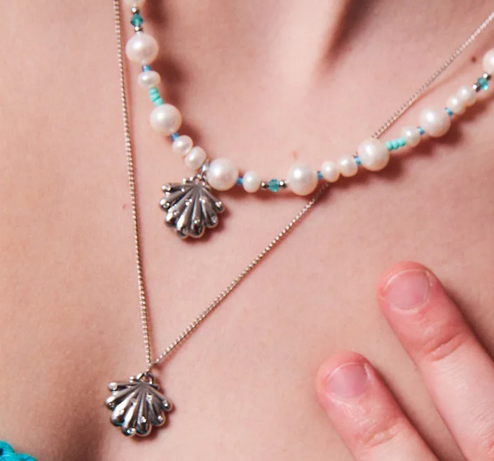 Necklace Fashion Simple Light Luxury Shell For Women Collares Para Mujer Collar Necklaces Collares Jewelry Collier Femme Pendant