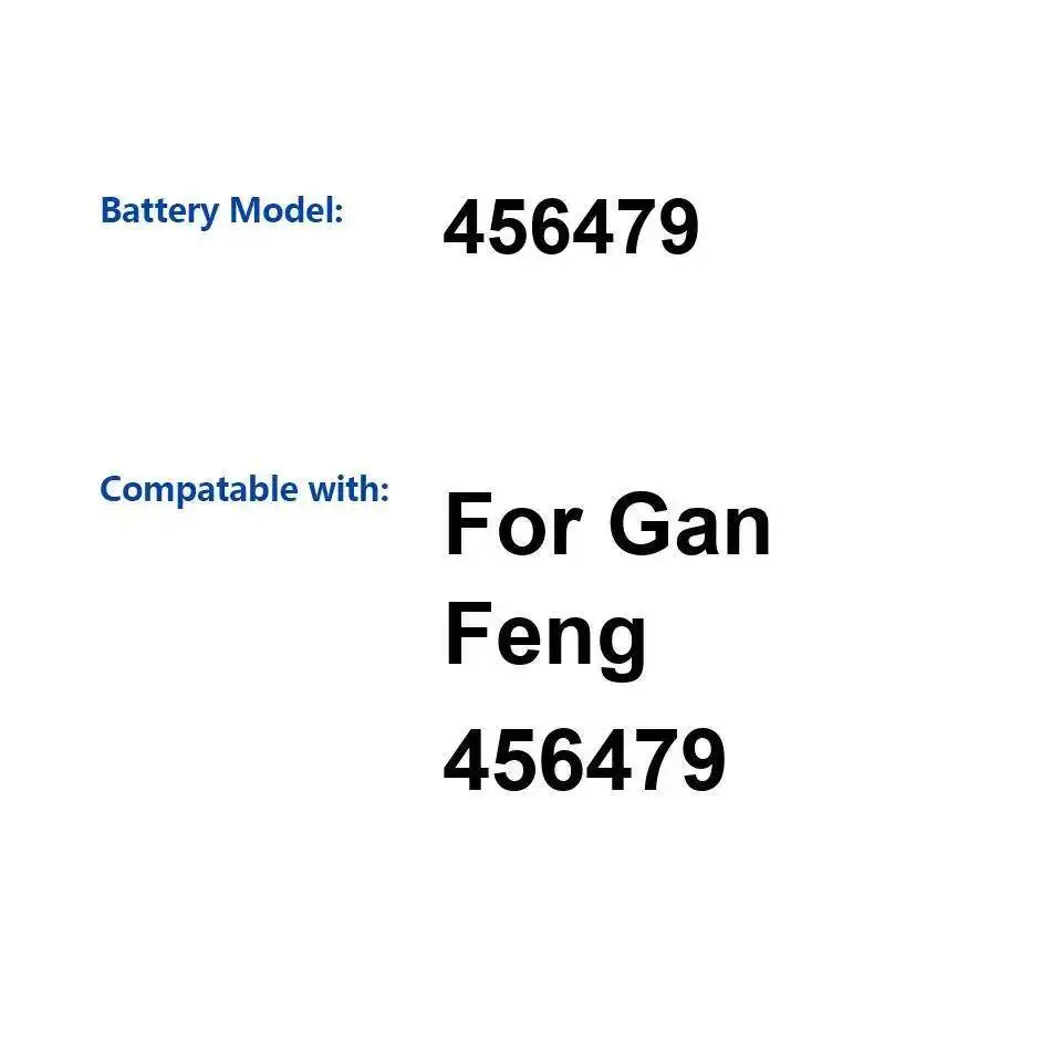 

For Gan Feng 456479 4000Mah Reliable Replacement Mobile Phone Battery