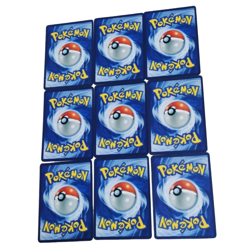 9Pcs/set Pokemon Charmander Squirtle Bulbasaur Church Style Series Coarse Flash Anime Game Characters Collection Cards Toys Gift