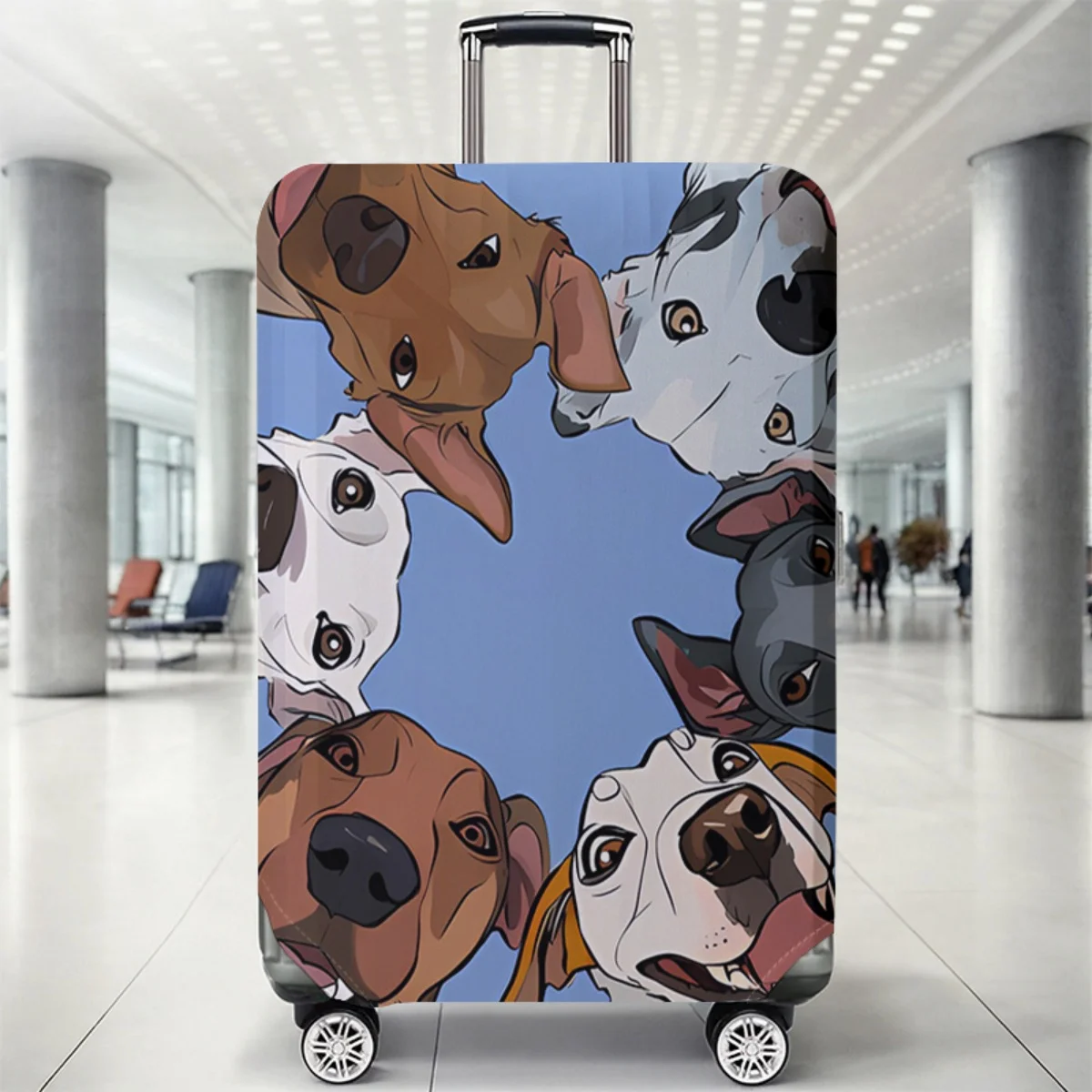 

Luggage Cover Protector Elastic Waterproof Dustproof For 18-32 Inch Suitcase Travel Accessories