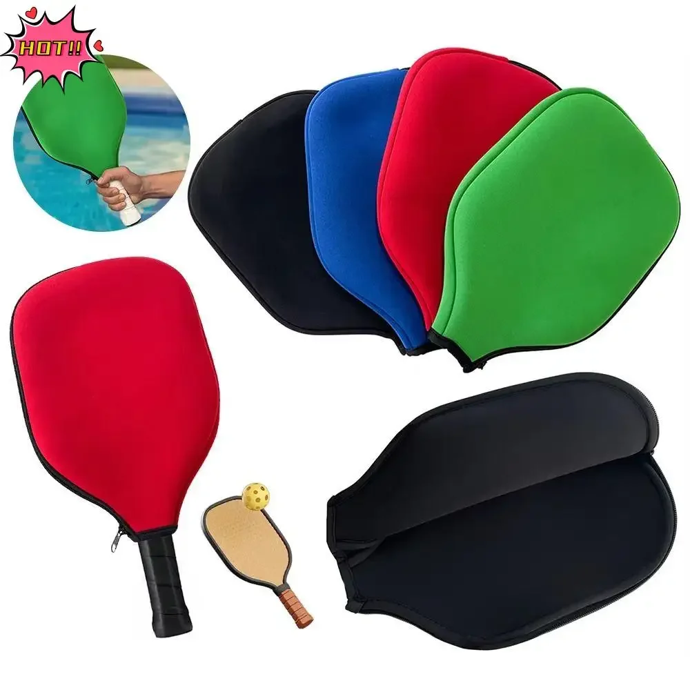

Неопреновый чехол для ракетки Pickleball, пылезащитный, водонепроницаемый, чехол для весла Pickleball, прочный защитный чехол для ракетки