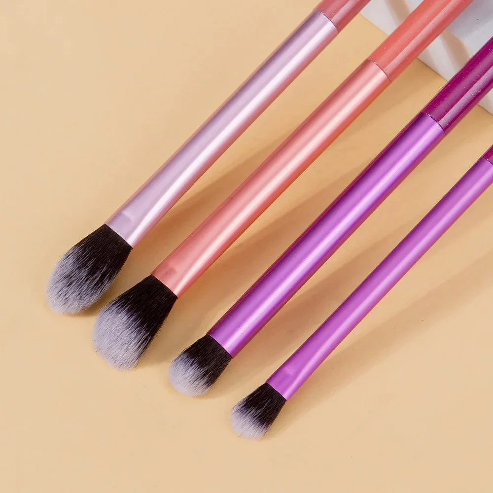 Kit de brochas de maquillaje, 8 Uds., brochas de maquillaje de pelo sintético suave, base, colorete, sombra de ojos, herramientas de maquillaje cosmético