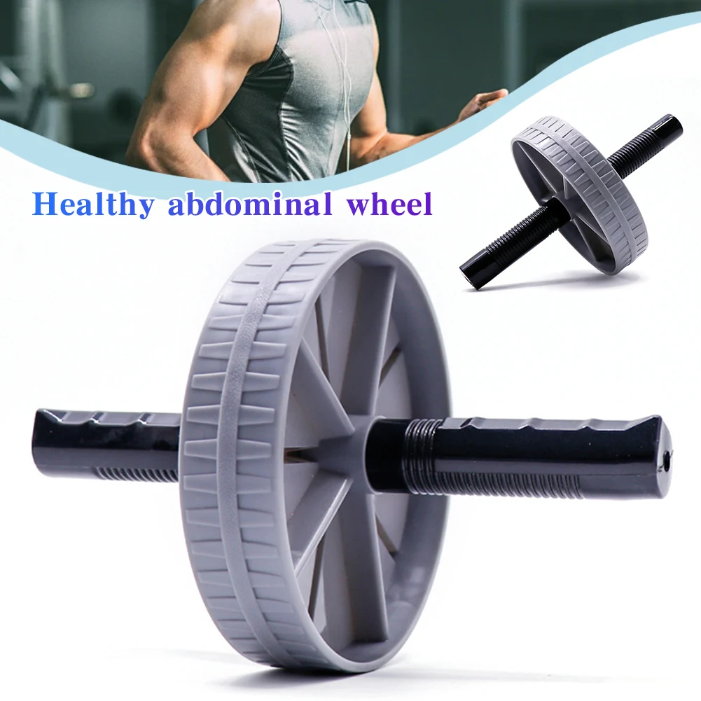 Workout AB Roller Wheel No Noise Abdominal Wheel Abdominal Roller Abdominal Exerciser Strengthen Muscle Exercise Equipment