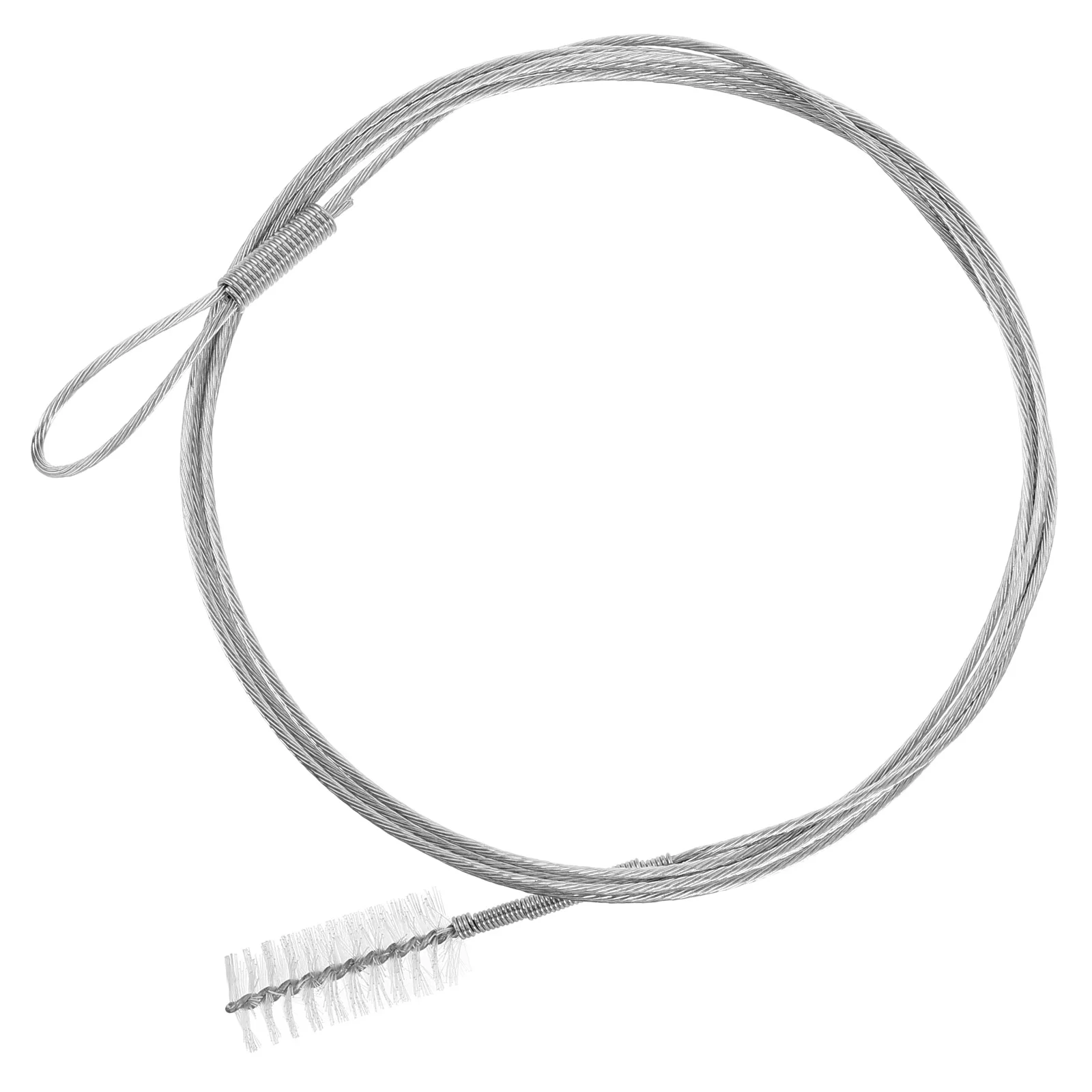 

Pipeline Dredging Brush for Car Sunroof Fridge Drain Cleaning Metal Tool Long Flexible Hose Straw Fish Tank Sink Clog Remover