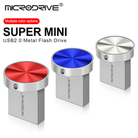MicroDrive Mini USB Flash Drive, Pen Drive, USB 2.0 Flash Stick, Creative Gift, Multiple Color Options, 8GB-128GB，High Speed