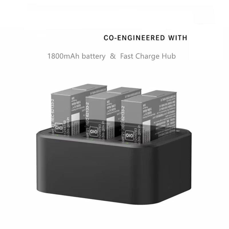 Schnellladegerät-Hub für Pro 2, 1800-mAh-Akkuladegerät, tragbare Ladehülle für Pro 2-Power-Zubehör – AC17