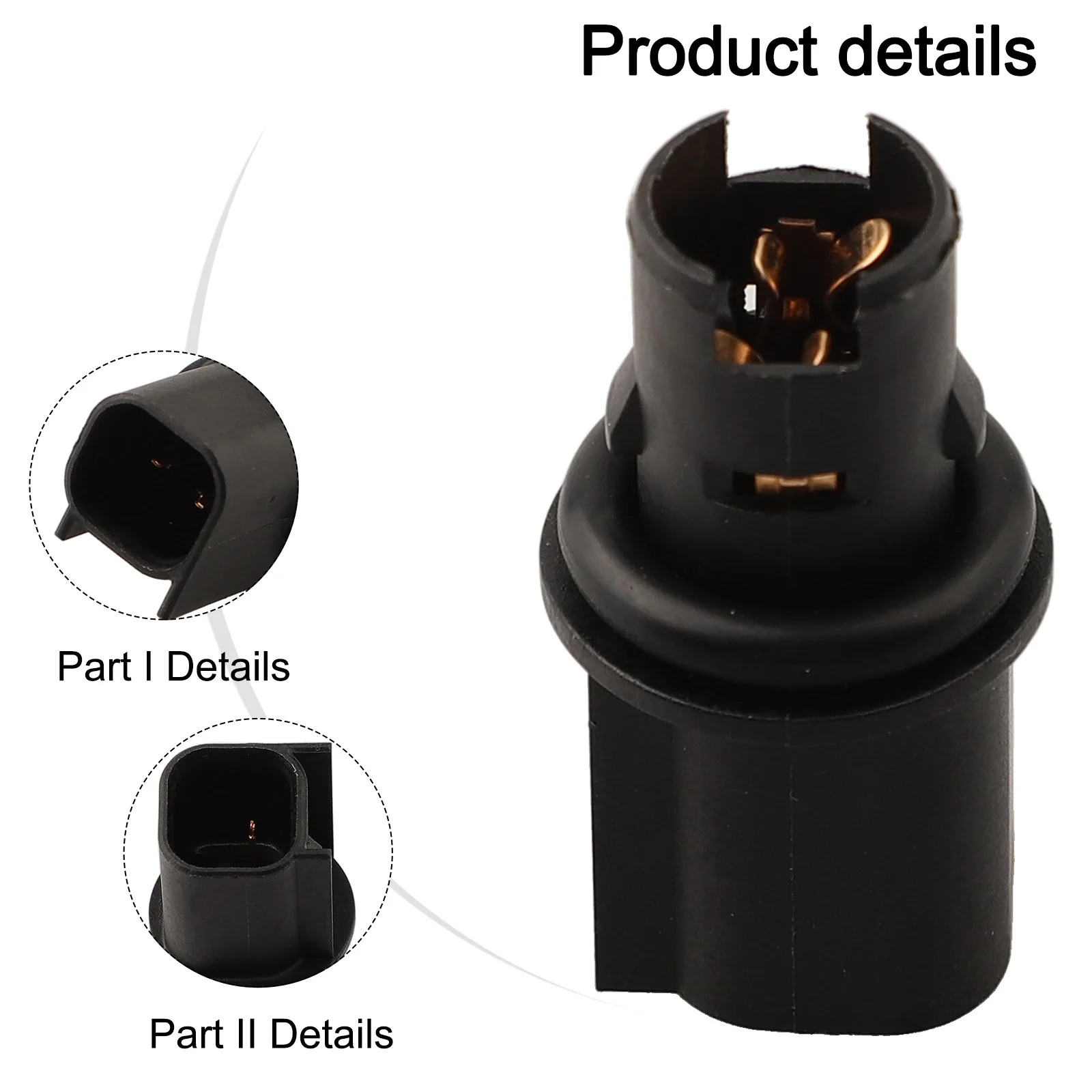 Color As Shown 6R3Z-13411-BA Marker Light Socket OE Number 6R3Z-13411-BA OE Number 6R3Z13411BA Plastic Material