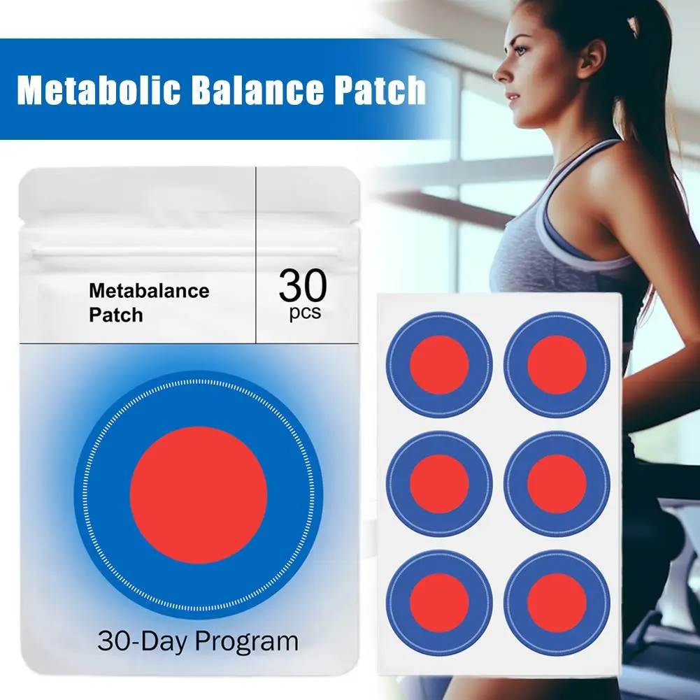 

30PCS 30-Day Program Metabalance Patches Weight Control Sticker Original Weight-controlling Non-irritating Patches Body Care