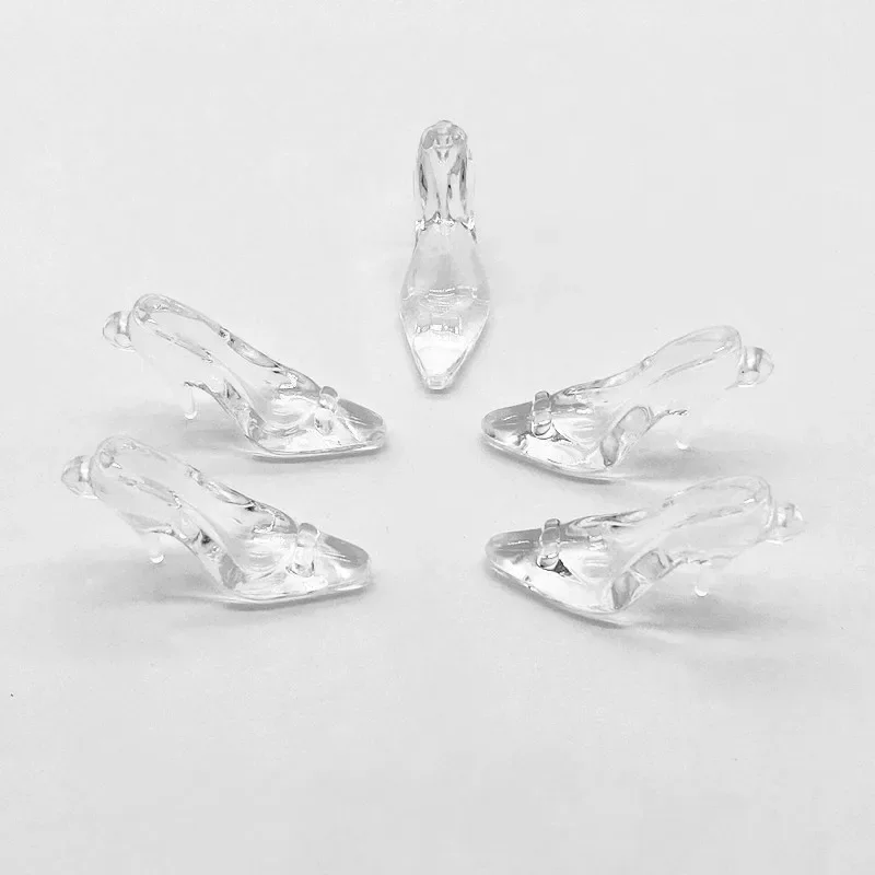 New arrival! Choose design Clear acrylic High heels shape charm for Hand Made Earrings DIY parts,Jewelry Findings & Components