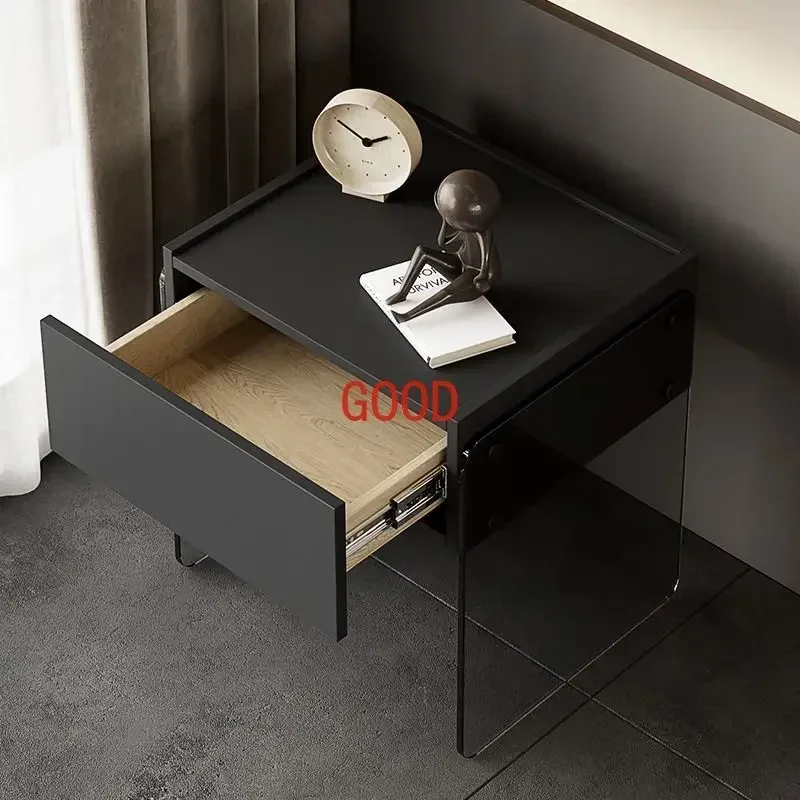 

Прикроватная тумбочка TAO с ящиками, удобная тумба для спальни, прикроватный столик в скандинавском стиле, комод для комнаты