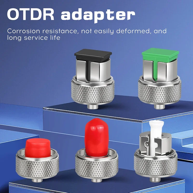 OTDR Transfer Connector FC ST SC LC APC Adaptor OTDR Fiber Optic Connector for Optical Time Domain Reflectometer Fiber Adapter