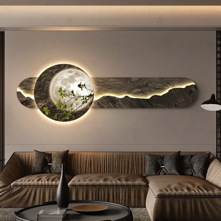 LED light light advanced sense mural light modern light luxury living room sofa background wall painting bedroom corridor