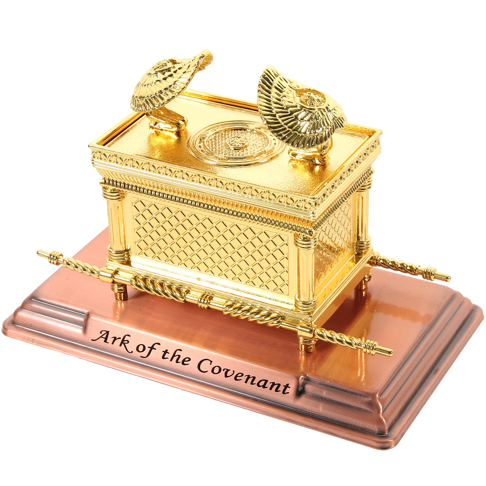 The Ark of Covenant Replica Israel Jesus Christmas Decorations Alloy Ornament Church Religion