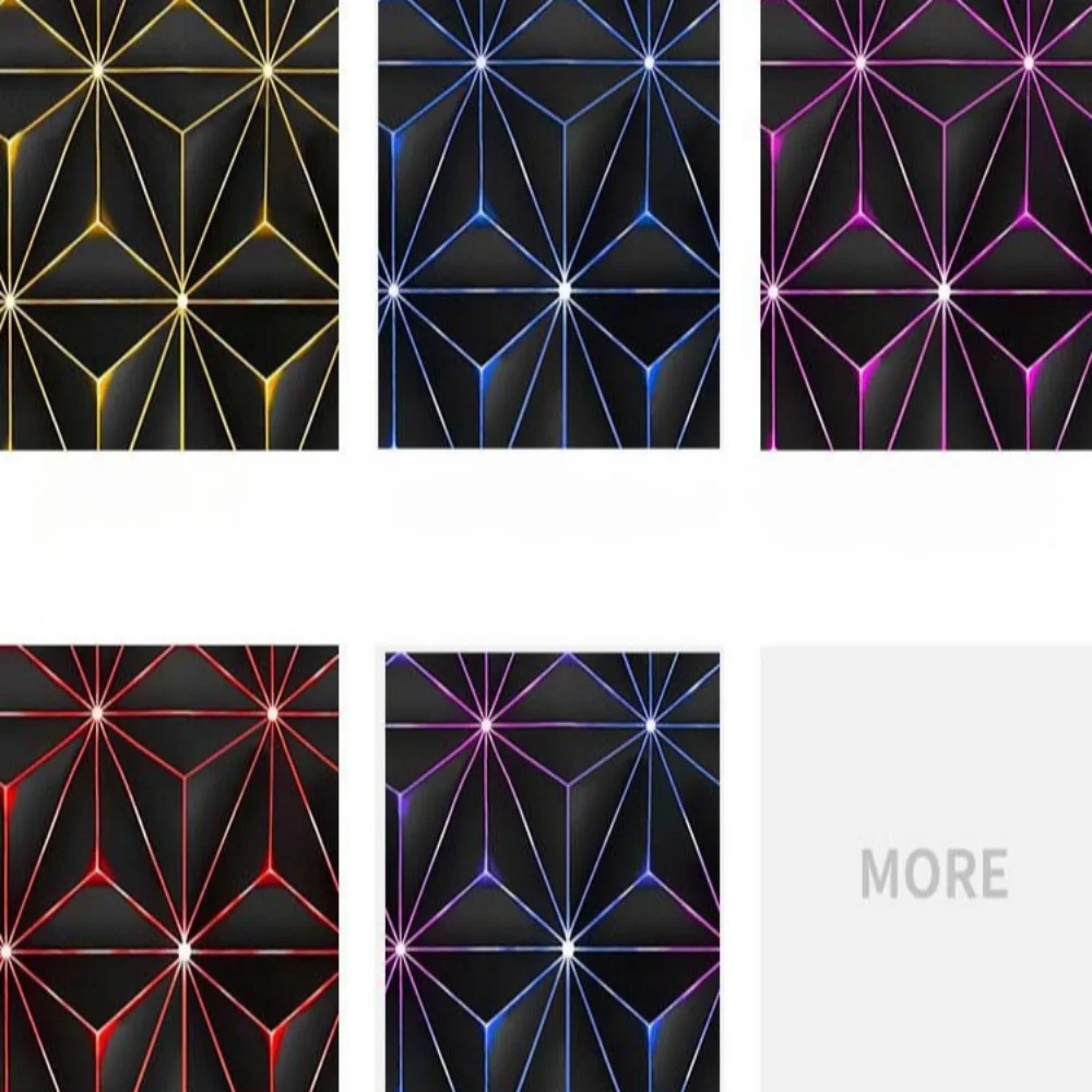 Geometric Waterproof Self-adhesive Wallpaper Furniture DIY Stickers Kitchen Living Room Bedroom Home Decoration Contact Paper