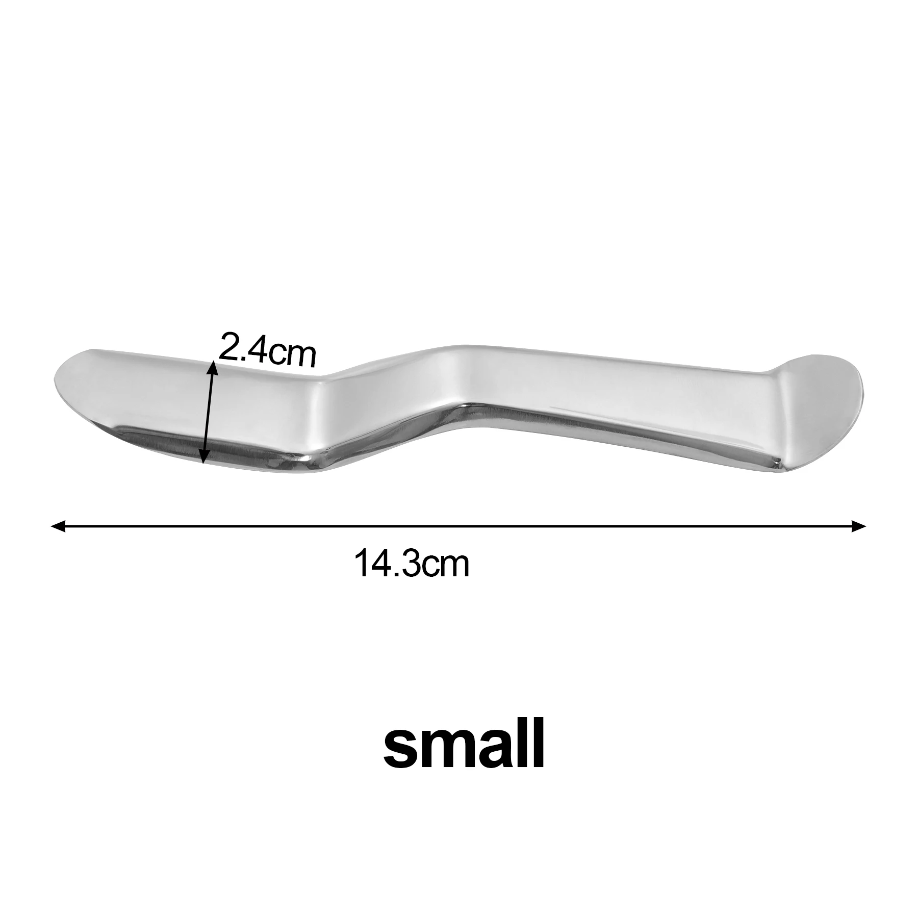 1Pc Dentistry Lip Cheek Retractor S Shape Stainless Steel Oral Planting Instruments Metal Lip Hook Clamps Oral Dentist Tools