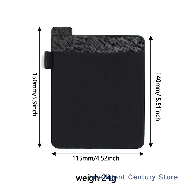 （In）Sticker Wallet Pouch External Adhesive Laptop Back Mouse Sleeve Digital Hard Drive Carrying Case Storage Cover Bag Pocket