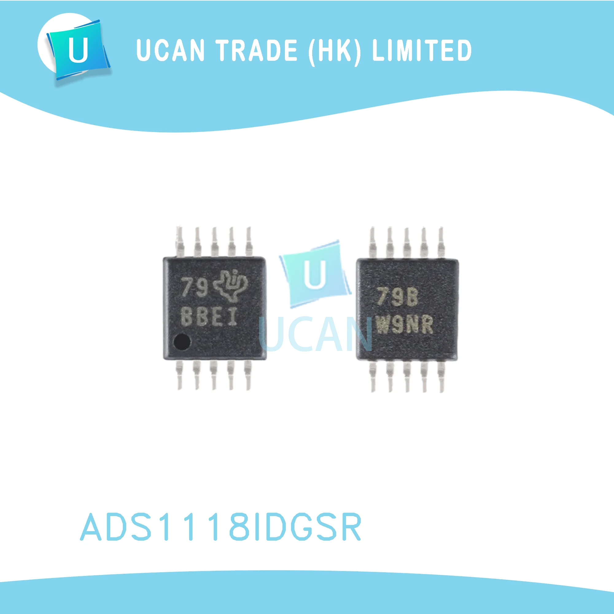 ADS1118IDGSR VSSOP (DGS)-10 SMD/SMT Original and New