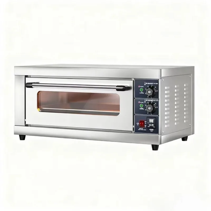 

Commercial Professional Small Bread Ovens Electric Baking Bread Single Deck Oven Baker Pastry Mini Bakery Oven with Steam
