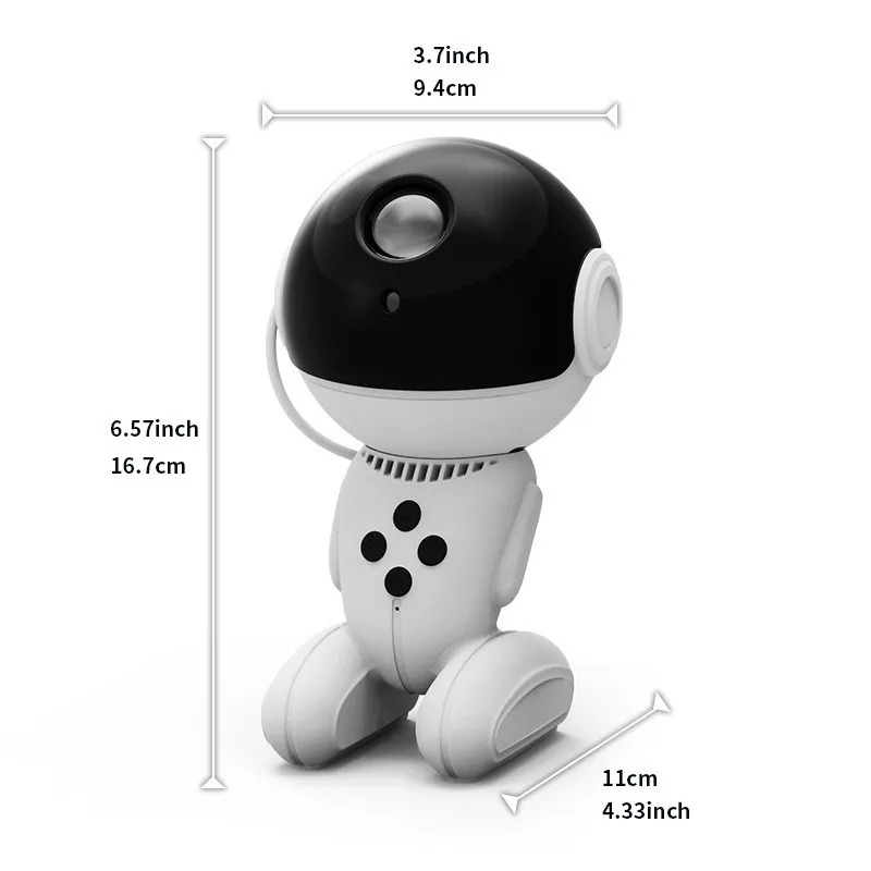 2024 new robot starlight black hole eye projection lamp sky star atmosphere lamp astronaut night light