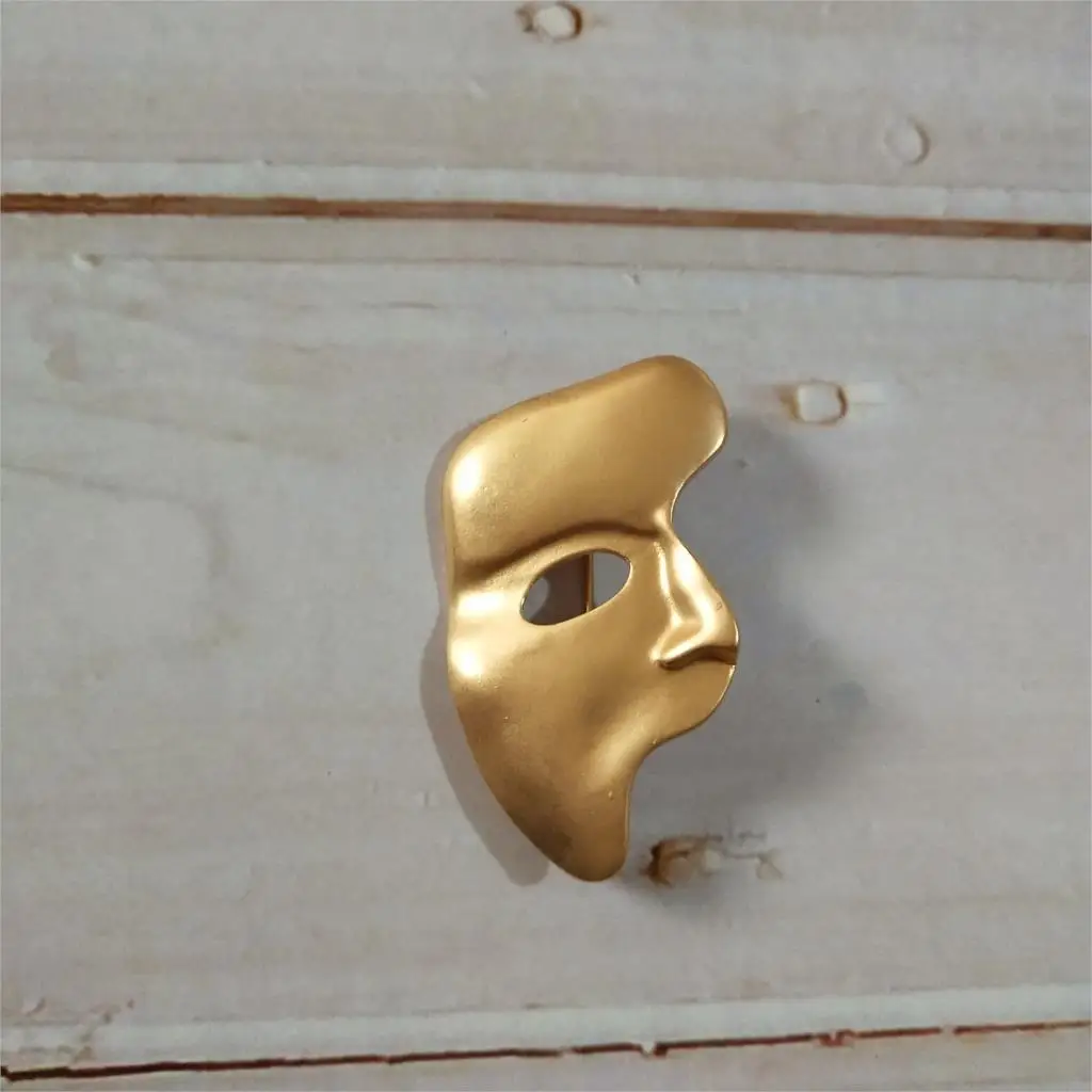 2023 Fashion geometric Metal Women's Brooch Abstract Brooch Vintage Geometric Party Jewelry Gift