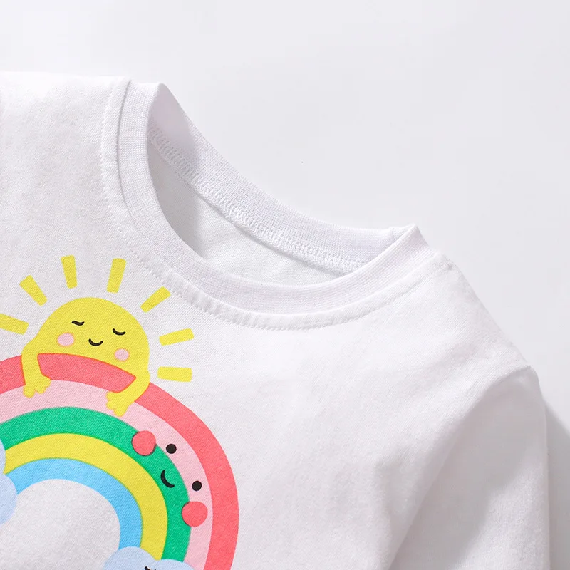 

Mesh Girls Skirt Children's Dress Cotton Autumn Long Sleeve Girls Princess Dress